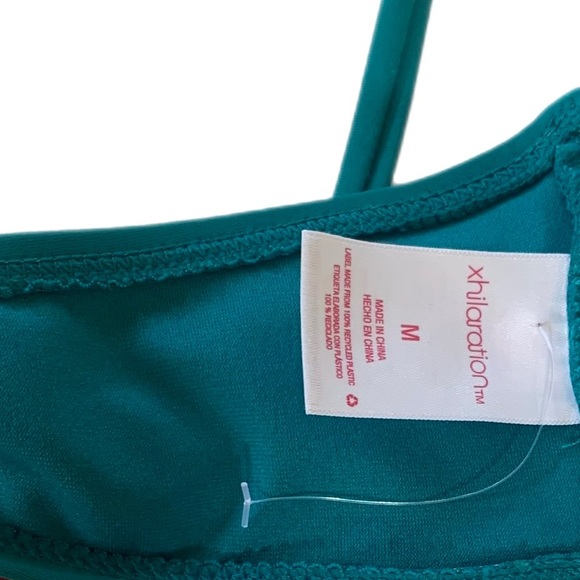 Xhilaration Teal Wrap Bikini Top & Xhilaration Multicolor Floral Bikini Bottom - Picture 10 of 10